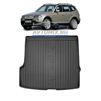 Гумена стелка за багажник за BMW X3 E83 2003-2010 г., DRY ZONE