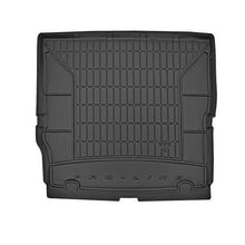 Rubber trunk mat for Opel Zafira A 7-seater, 1999-2005, with 3rd row seats raised, ProLine 3D