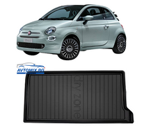 Гумена стелка за багажник за Fiat 500 след 2020г Хибрид, DRY ZONE