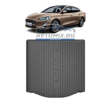 Rubber Trunk Liner for Ford Focus Sedan 2011-2019, DRY ZONE