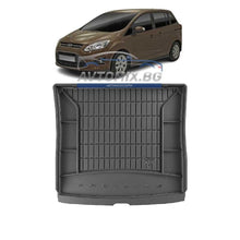 Rubber boot mat for Ford Grand C-max 7-seater with third row seats up 2010-2019, ProLine 3D