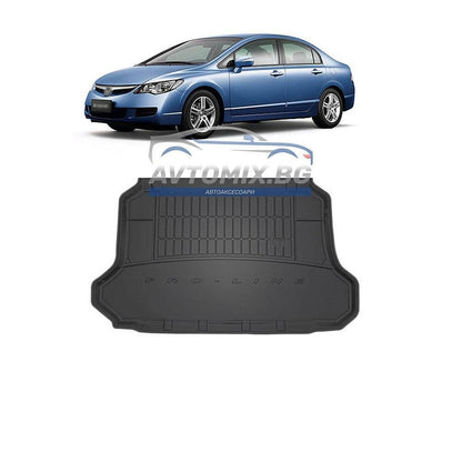 Гумена стелка за багажник за Honda Civic 2000-2006 г., ProLine 3D