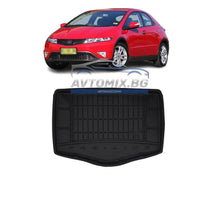 Гумена стелка за багажник за Honda Civic хечбек 2011-2016 г., долно/второ ниво, ProLine 3D