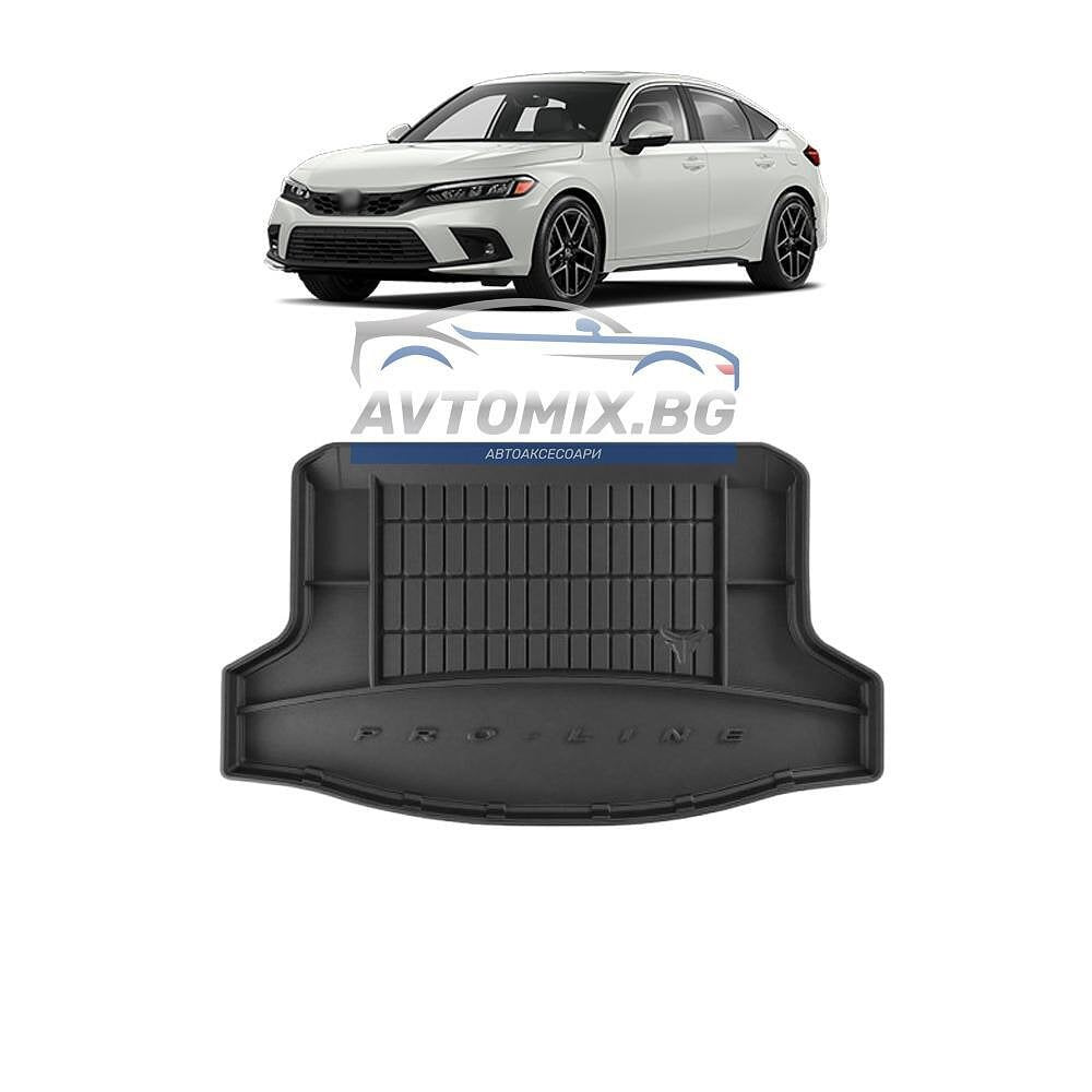 Covoraș de cauciuc pentru portbagaj Honda Civic hatchback după 2021, ProLine 3D