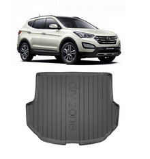 Rubber boot mat for Hyundai Santa Fe III 2012-2018, DRY ZONE