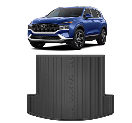 Covoraș de portbagaj din cauciuc pentru Hyundai Santa Fe V 2023-2026, DRY ZONE