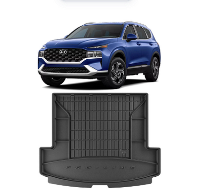 Гумена стелкa за багажник за Hyundai Santa Fe V 2023-2026г., ProLine 3D