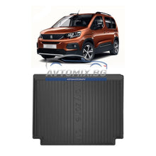 Rubber boot mat for Peugeot Rifter after 2018, DRY ZONE