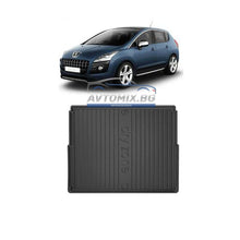 Rubber Boot Liner for Peugeot 3008 2009-2016, upper/first level, DRY ZONE