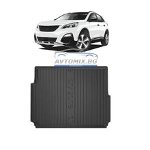 Гумена стелка за багажник за Peugeot 3008 Hybrid 2016-2023 г., DRY ZONE