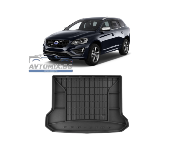 Гумена стелкa за багажник за Volvo XC60 от 2008-2017г, ProLine 3D