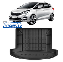 Гумена стелка за багажник KIA Carens от 2013-2019г., ProLine 3D за 7 местен/сгънати 3ти ред седалки/