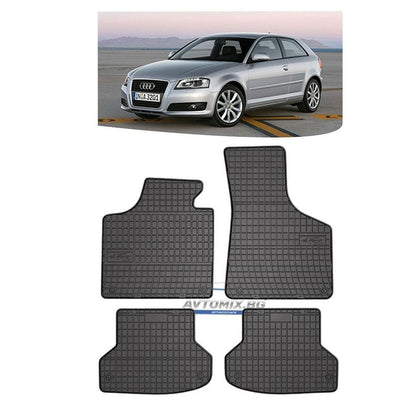 Гумени стелки за AUDI A3 8P хечбек, 2003-2013 г., Frogum