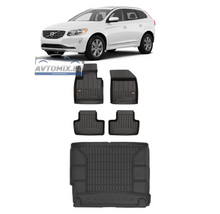 Covorașe de cauciuc set pentru Volvo XC60 după 2017, ProLine 3D