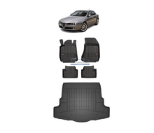 Covorașe de cauciuc seturi pentru Alfa Romeo 159 2005-2011. ProLine 3D