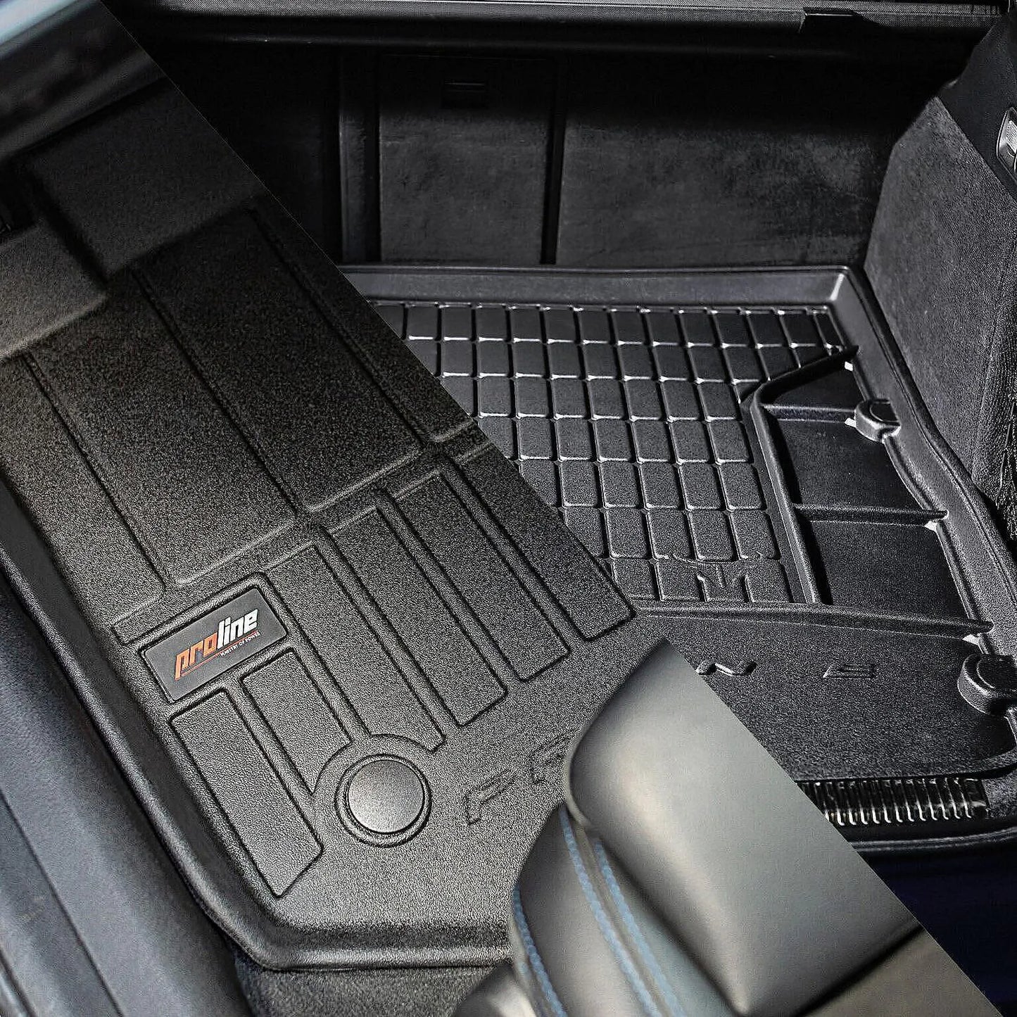 Rubber mats sets for Alfa Romeo Giulia after 2015 ProLine 3D