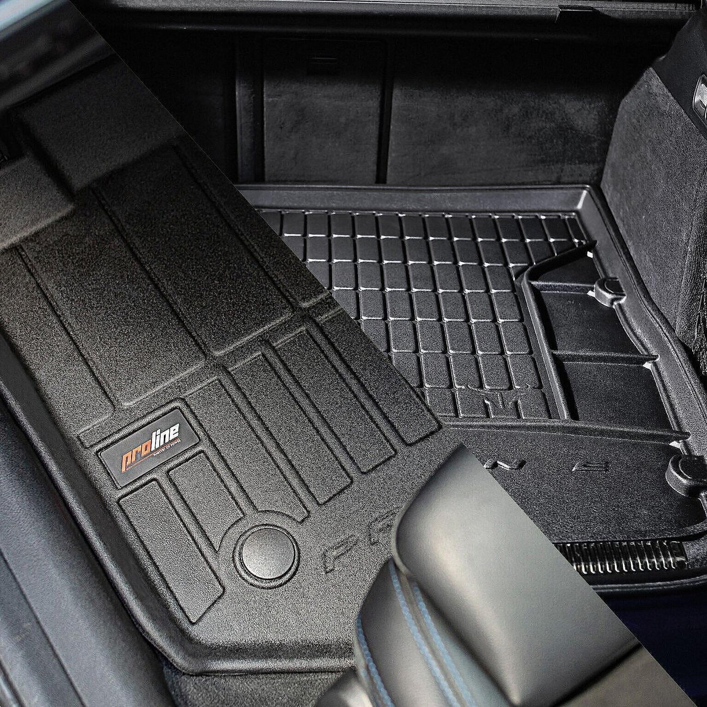 Гумени стелки комплекти за Dacia Duster 2010-2018 г, ProLine 3D