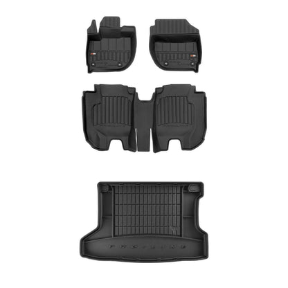 Гумени стелки комплекти за Honda HRV 2013-2021 г., ProLine 3D