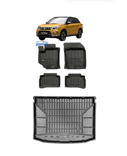 Гумени стелки комплекти за Suzuki Vitara от 2015-2018г. ProLine 3D