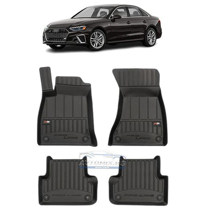 Гумени стелки за AUDI A4 B9 2015-2023 г., ProLine 3D
