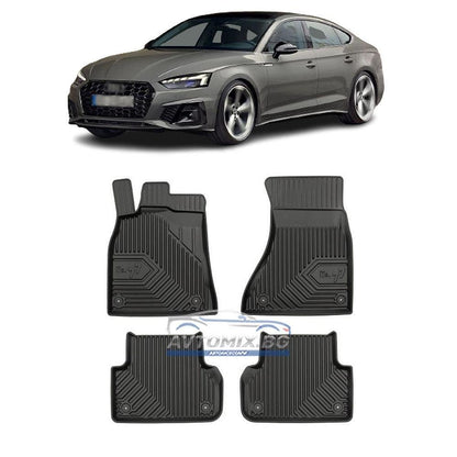 Гумени стелки за Audi A5 Sportback 5 врати 2007-2016 г., Модел No.77