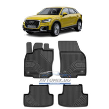 Rubber floor mats for Audi Q2 from 2016 onwards, Model No.77