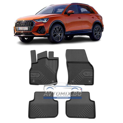 Гумени стелки за Audi Q3 след 2018 г., Модел No.77