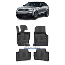 Rubber floor mats for Land Rover Range Rover VELAR, 2017 onwards, ProLine 3D