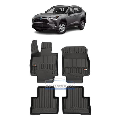 Гумени стелки за Toyota RAV 4 след 2019 г.,  ProLine 3D