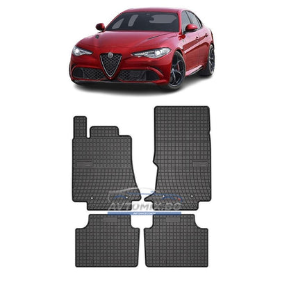 Гумени стелки зa Alfa Romeo Giulia след 2015 г, Frogum