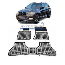 Rubber floor mats for BMW X5 E70 2006-2013, Rezaw Plast