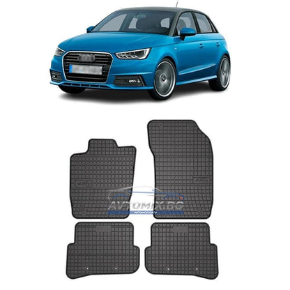 Гумени стелки зa Audi A1 2010-2018 г., Frogum