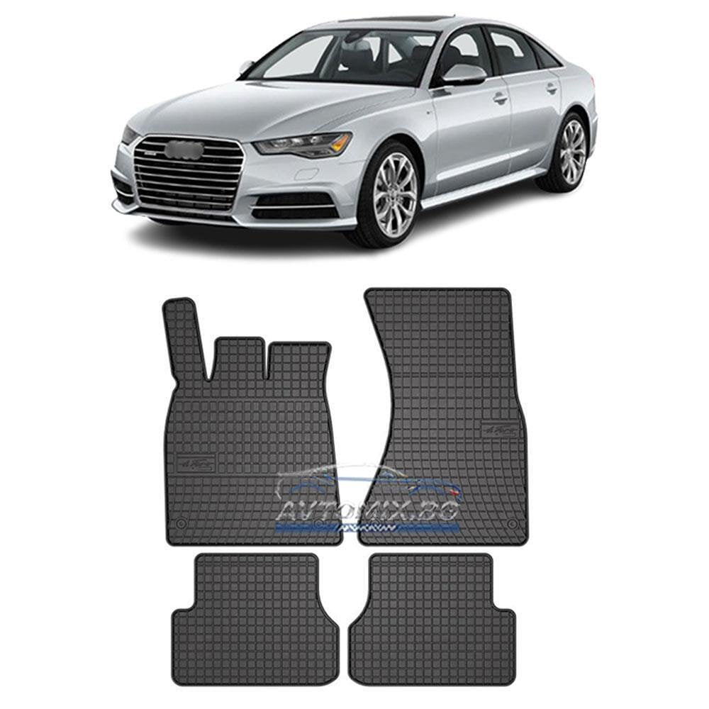 Гумени стелки зa Audi A6 C7 2011-2018 г., Frogum
