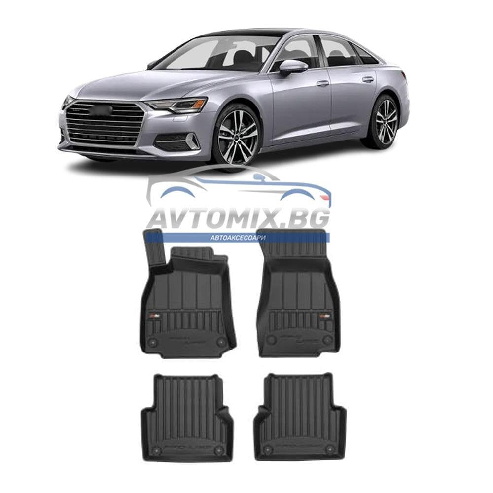 Гумени стелки за AUDI A6 C8 след 2018 г., ProLine 3D