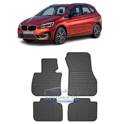 Covorașe de cauciuc pentru BMW Seria 2 F45 Active Tourer 2014-2022, Frogum