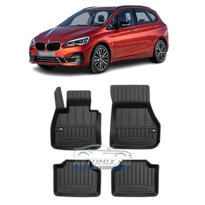 Гумени стелки зa BMW 2 серия F45 Active Tourer 2014-2022 г., ProLine 3D