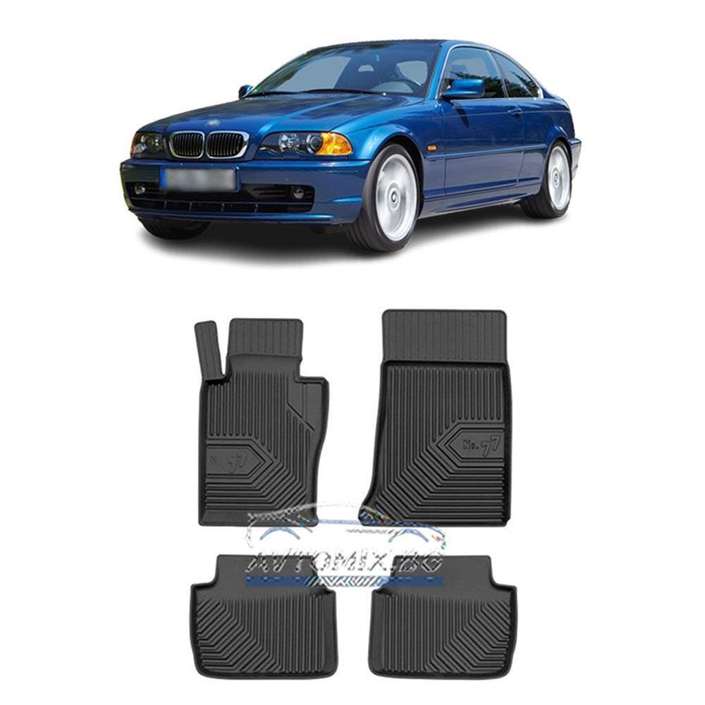 Covorașe de cauciuc pentru BMW Seria 3 E46 1998-2005, Model Nr.77