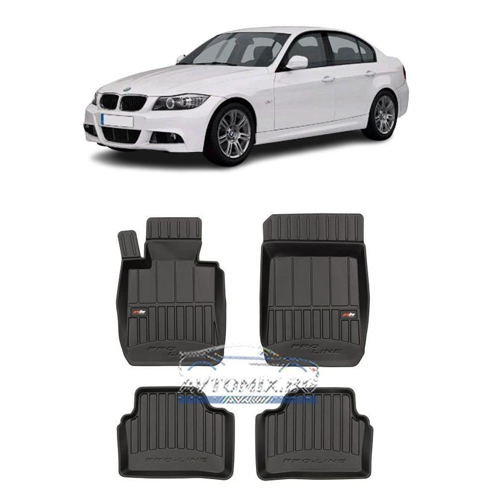 Гумени стелки зa BMW E90, E91, E92 3 серия 2004-2011 г., ProLine 3D