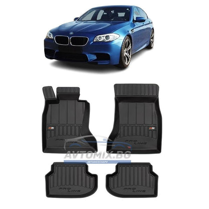 Гумени стелки зa BMW F10, F11 5 серия 2010-2017 г., ProLine 3D
