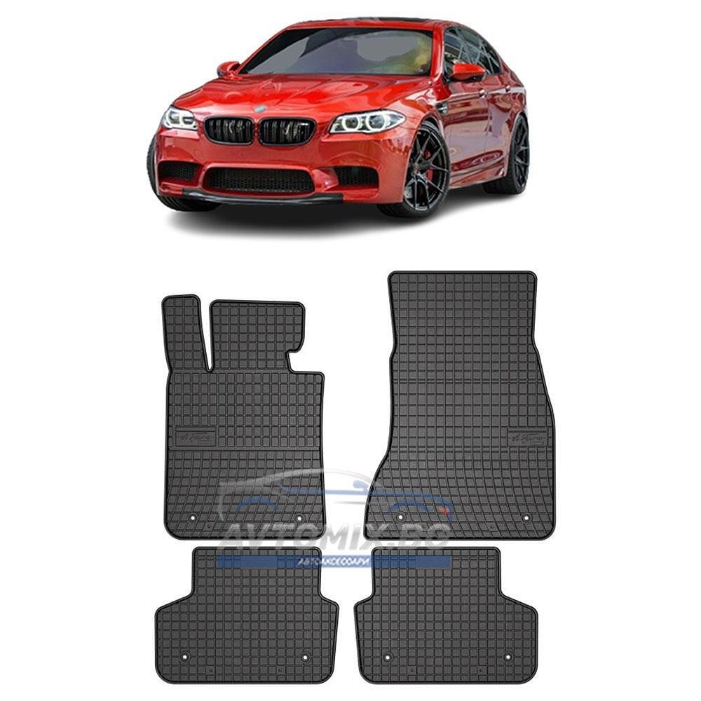 Covorașe de cauciuc pentru BMW G30, Seria 5 2017-2023, Frogum