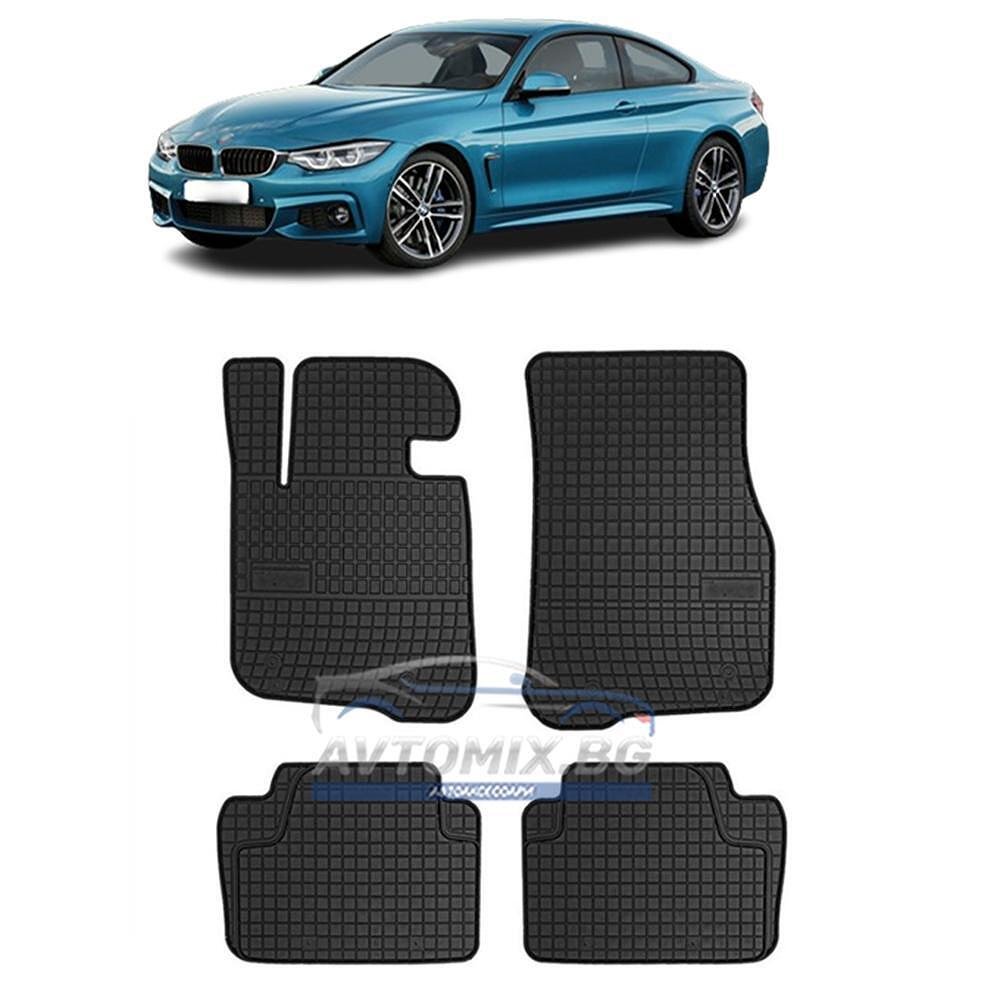 Гумени стелки зa BMW F32, F33, F36 4 серия след 2013 г., Frogum