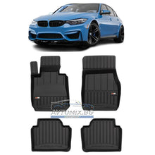 Rubber mats for BMW F30, F31, F80 3 Series 2011-2018, ProLine 3D