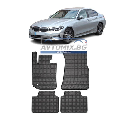Covorașe de cauciuc pentru BMW G20, G28, G80 Seria 3 după 2018, Frogum