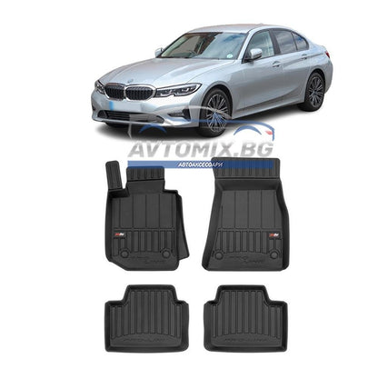 Covorașe de cauciuc pentru BMW G20, G28, G80 Seria 3 după 2018, ProLine 3D