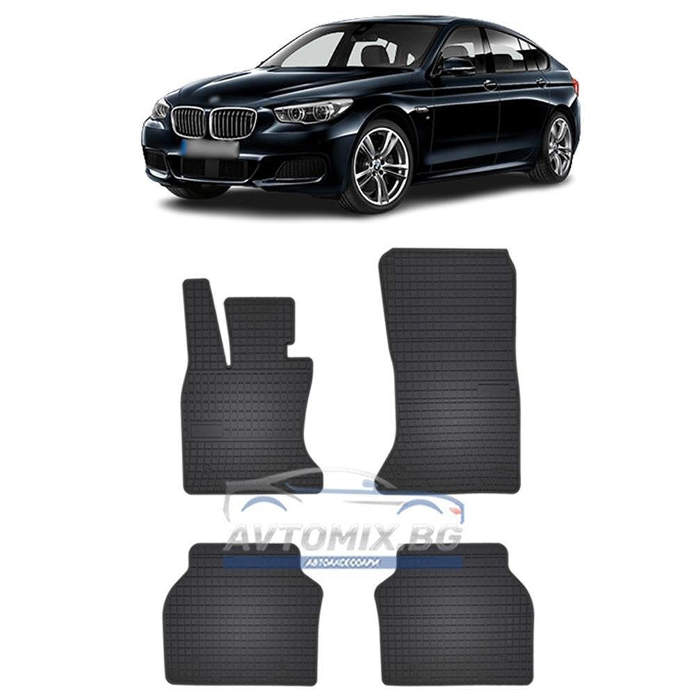 Covorașe de cauciuc pentru BMW Gran Turismo F07 Seria 5 2009-2017, Frogum