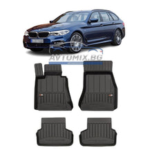 Rubber floor mats for BMW G31 5 Series 2017-2023, ProLine 3D
