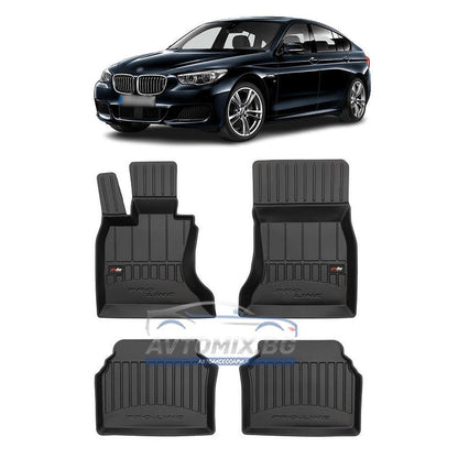 Covorașe din cauciuc pentru BMW Gran Turismo F07 Seria 5 2009-2017, ProLine 3D