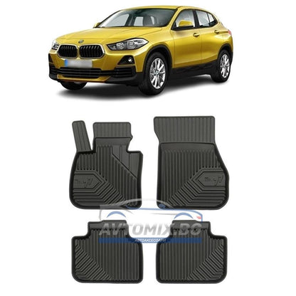 Covorașe de cauciuc pentru BMW X2 F39 după 2018, Model nr.77