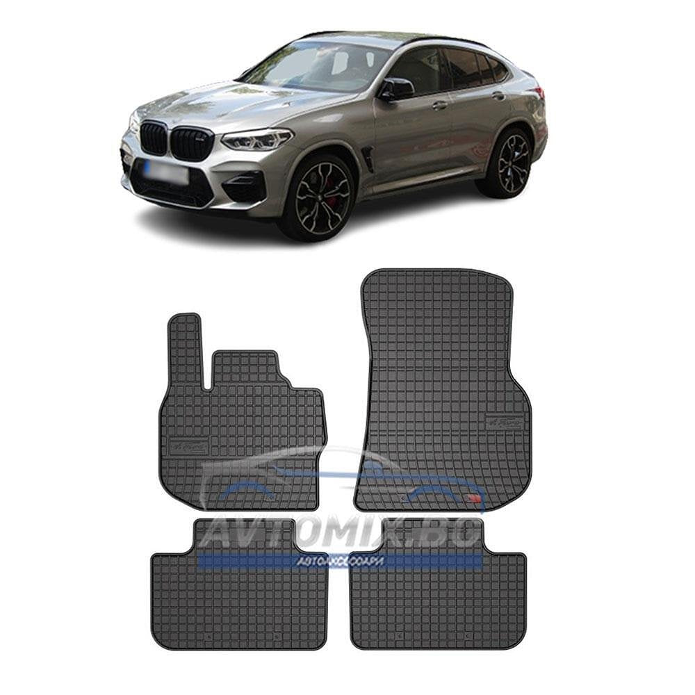 Гумени стелки зa BMW X4 G02, F98 след 2018 г., Frogum