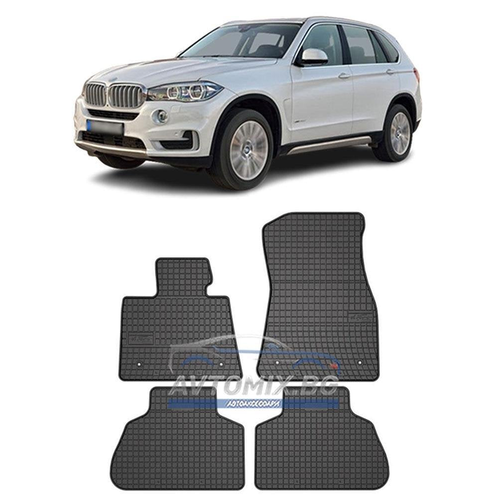 Гумени стелки зa BMW X5 F15, F85 2013-2018 г., Frogum